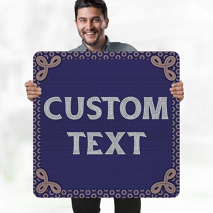 Custom Sign, Custom Street Sign, 11 Font Colors, 13 Font Styles, 4 Hole Options - Image 2