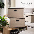 PRANDOM Large Collapsible Storage Bins - Image 2