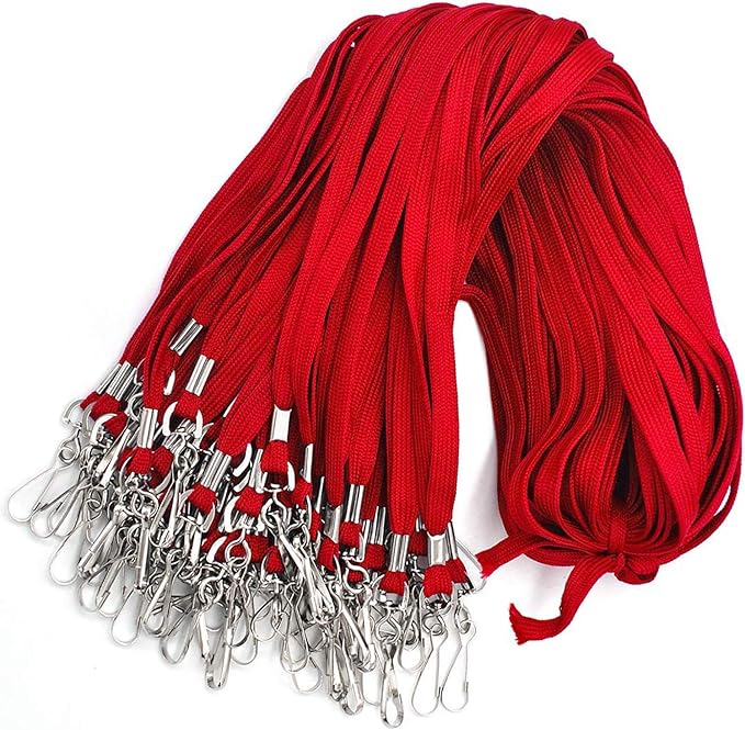 Bird Fiy Lanyard 100 Pack Bulk Badge Lanyards by BirdFiy