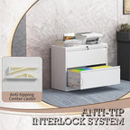 mysteeldepot 2 Drawer Lateral File Cabinet - Image 7