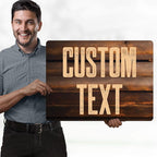 Custom Sign, Custom Street Sign, 11 Font Colors, 13 Font Styles, 4 Hole Options - Image 2