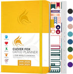 Clever Fox Dated Planner 2026-2027 – Weekly Life Planner Notebook by CleverFox