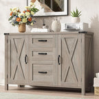 Vabches File Cabinet with 3 Drawers, Farmhouse Lateral File Cabinet Fits Files - Image 8