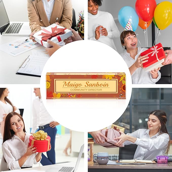 Personalized Name Plate for Desk Custom Acrylic Desk Name Plate Custom Employee - Image 7