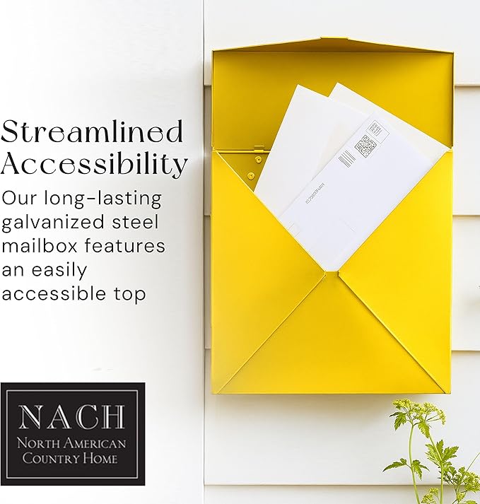 NACH Mailboxes for Outside Wall Mount, Waterproof Mailboxes for Outside - Image 3