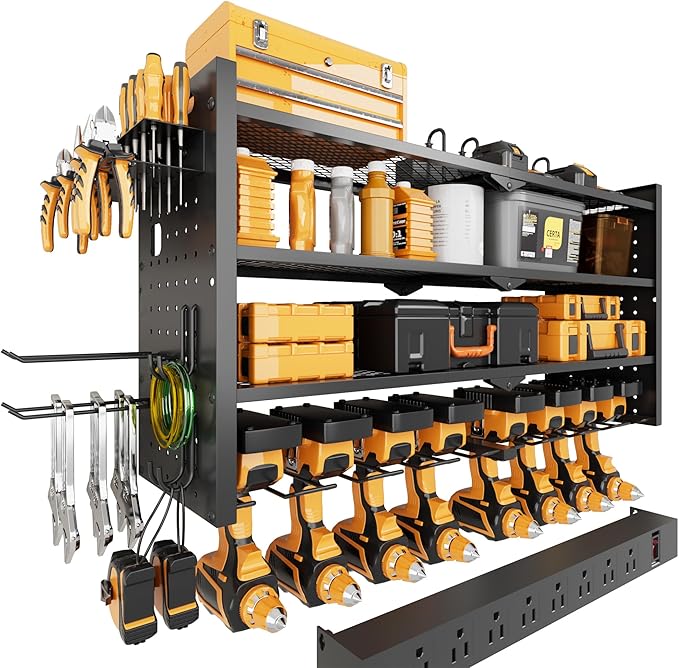 VDEVY Power Tool Organizer Wall Mount by VDEVY