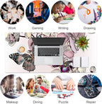 QIYI Large Mouse Pad, PU Leather Desk Blotter Protector, Waterproof Computer - Image 7