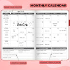 Clever Fox Planner – Undated Weekly & Monthly Planner - Image 4