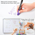 Shuttle Art Dry Erase Markers, 32 Pack 16 Colors Magnetic Whiteboard Markers - Image 6