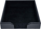Dacasso Bonded Leather Desktop Tray Luxury Letter Holder & Paper Organizer - Image 3