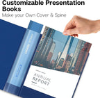 Dunwell Presentation Binder 48-Pocket, Displays 96 Pages, 8.5x11 Portfolio - Image 2