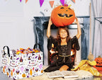 FUULOXE Halloween Gifts Empty Basket Boo Cube Organizer Bins Trick or Treat - Image 6