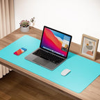 Boutilon Leather Desk Pad Protector, Non-Slip Mouse Pad, Laptop Desk Pad - Image 2