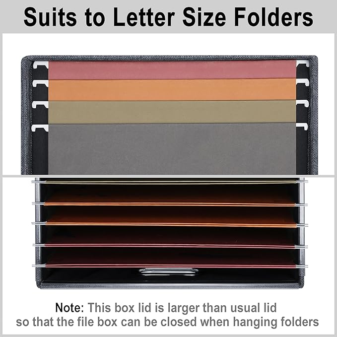 File Organizer, Collapsible Storage Filling Box - Image 3