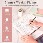 Mantra Planner 2026 Planner, Daily Journal & Gratitude Journal All-In-One - Image 3