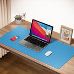 Boutilon Leather Desk Pad Protector, Non-Slip Mouse Pad, Laptop Desk Pad - Image 2