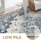 GENIMO 2x10 Runner Rugs for Hallway, Machine Washable Non Slip Vintage Rugs - Image 4