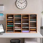 Safco Literature Organizer, 36 Compartments, Office and Classroom Mailbox - Image 7