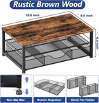 OPNICE Wood Desk Organizers and Accessories, 2-Tier Computer Monitor Stand Riser - Image 3