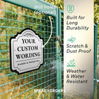 Personalized Outdoor Metal Sign - Image 6