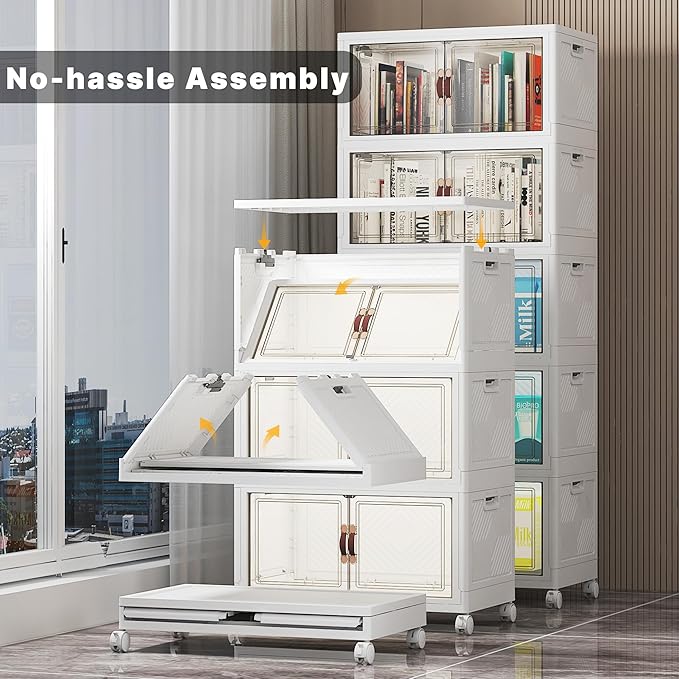 UAMFURI Extra Large Stackable Storage Bins - Image 2