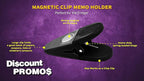 10 Magnetic Memo Holders Set - Image 3