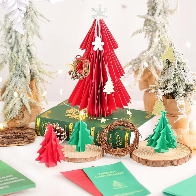 25 Sheets Christmas Green Cardstock - Image 6