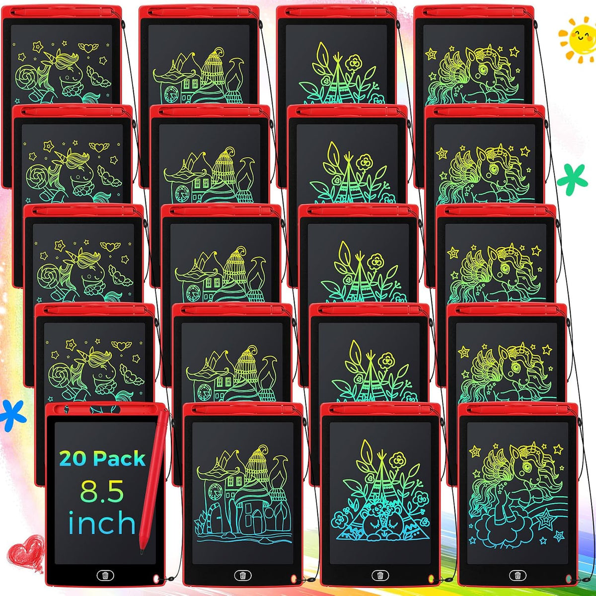 Zhehao 20 Pack LCD Writing Tablet