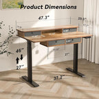 FiCiHi Adjustable Height Standing Desk - Image 3