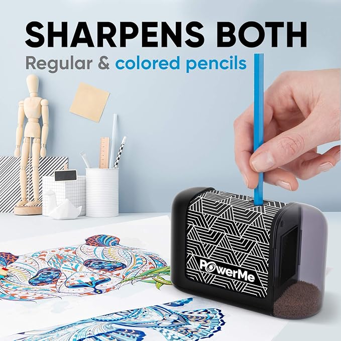 Battery-Operated Electric Pencil Sharpener - Image 2