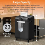 Bonsaii Heavy Duty Paper Shredder, 16 - Image 2