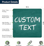 Custom Sign, Custom Street Sign, 11 Font Colors, 13 Font Styles, 4 Hole Options - Image 6