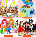 40 Pcs Animal Erasers Desk Pet for Kids 3D Puzzle Pencil Eraser Treasure Box - Image 9
