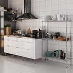 Regal Altair 14" Deep x 36" Wide x 54" Height Wire Shelving Kit | 3-Tier | NSF - Image 2