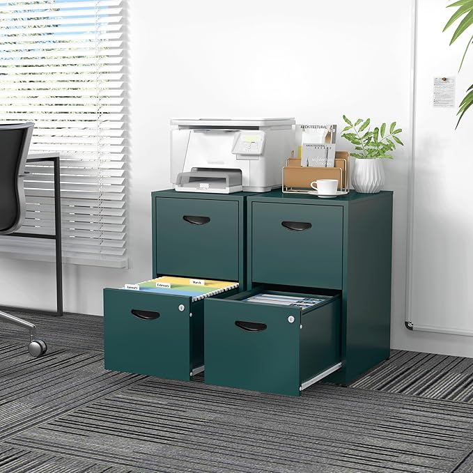 SteeLoong 2 Drawer File Cabinet - Image 4