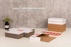 YUSHYIJIE 9x6x1.3 inch Small Shipping Boxes, 25 Pack - Image 7