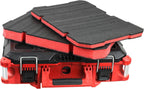 Foam Inserts Fits Milwau-kee Packout 48-22-8424 | Drawer foam tool box inserts 2 pcs Black/Red