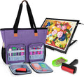 luxja diamond painting carrying case for a3 light, main product view