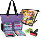 luxja diamond painting carrying case for a3 light, main product view