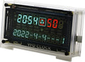 two-color vacuum fluorescent display clock vfd clock retro, main product view