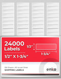 enKo 24000 Labels, 1/2 x 1-3/4 inches by enKoProducts