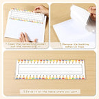Jeyiour 100 Pcs Label Holders Adhesive Nameplate Pockets Storage Bin Labels - Image 3
