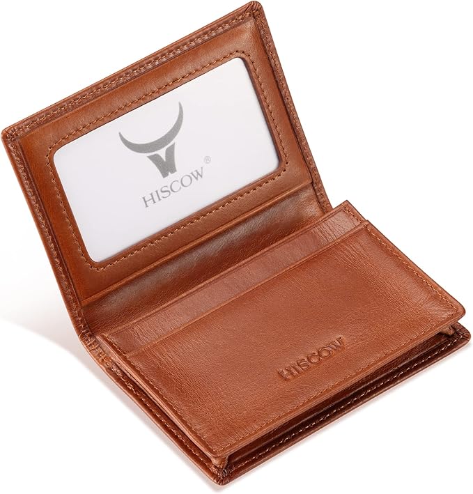 Leather Business Card Case Holder - Image 2