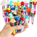 LiYiQ 25 Pcs Multicolor Pen in One Fun 4-in-1 Cute Pens Bulk Kawaii Cool by LiYiQ