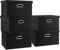 Graciadeco Medium 15" 21 Quart Collapsible Stackable Storage Bins by GraciadecoStorage
