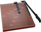 Paper Cutter Heavy Duty 18" Cut Length Professional Large Paper Cutter 12-Sheet by HOMDOX