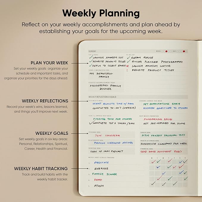 Undated, 2026 Planner, 8.5" x 11" - Image 4