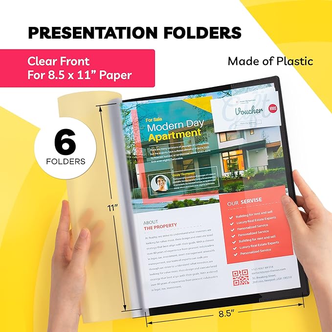 Report Covers -, 8.5 x 11 Letter Size, by Paper Plan, Resumes & Keeping Your - Image 2
