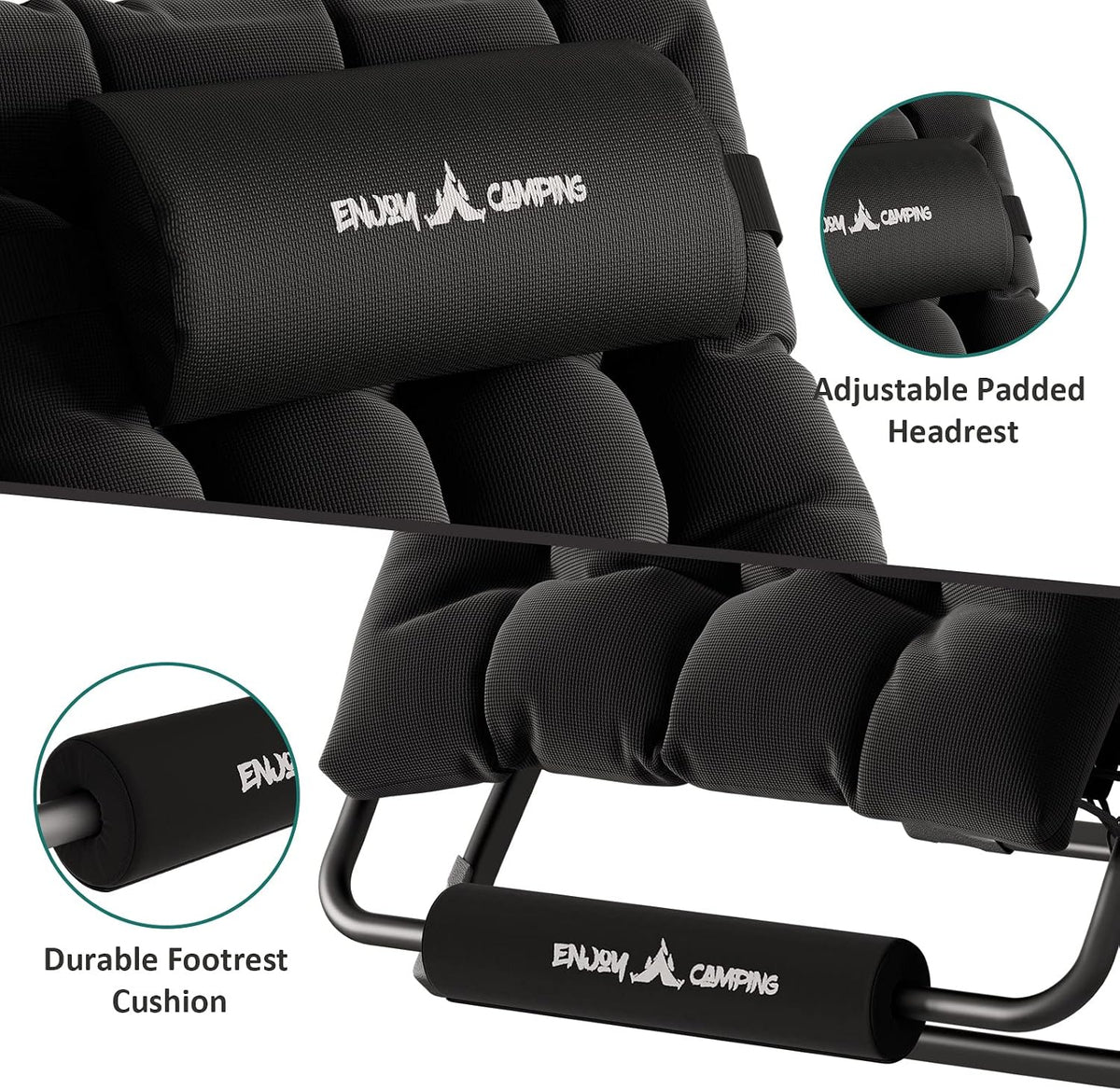UDPATIO Oversized Zero Gravity Chair Patio Reclining Chairs with Cushion