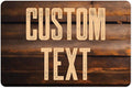 Custom Sign, Custom Street Sign, 11 Font Colors, 13 Font Styles, 4 Hole Options by MySignCenter